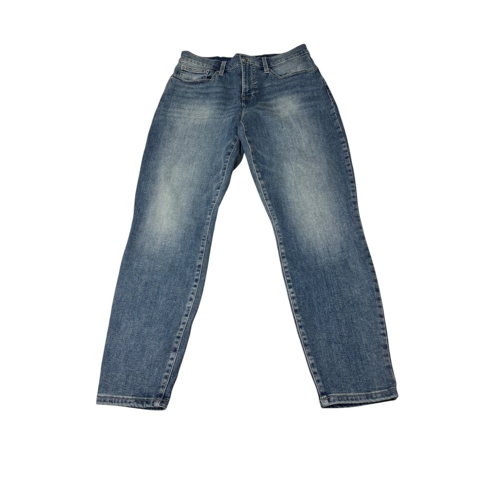 Lucky Brand Ava Mid‎ Rise Skinny Jeans Womens 12/31 L26 Ankle Blue Stretch Denim